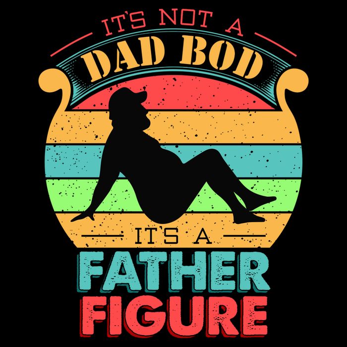 Its Not A Dad Bod Its A Father Figure Funny Fathers Day Wool Snapback Cap