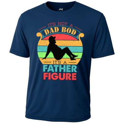 Its Not A Dad Bod Its A Father Figure Funny Fathers Day Performance Shirt