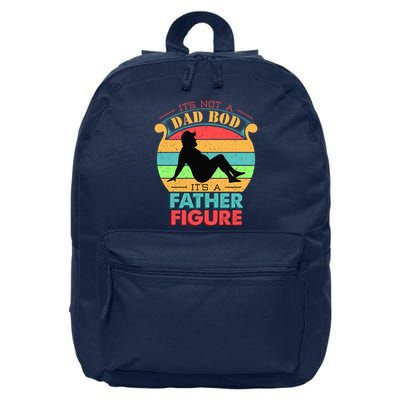 Its Not A Dad Bod Its A Father Figure Funny Fathers Day 16 in Basic Backpack