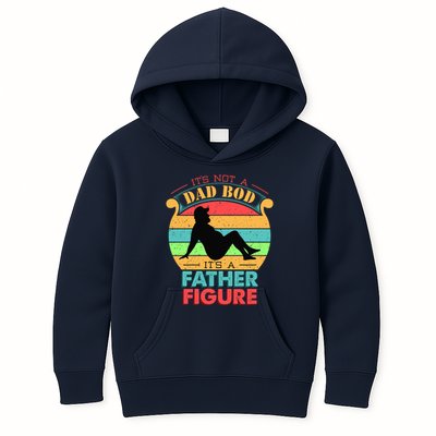 Its Not A Dad Bod Its A Father Figure Funny Fathers Day Kids Hoodie