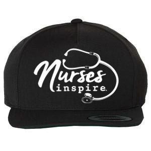 Inspire Nurse Appreciation Rn Health Care Meaningful Gift Wool Snapback Cap