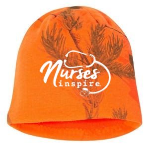 Inspire Nurse Appreciation Rn Health Care Meaningful Gift Kati - Camo Knit Beanie