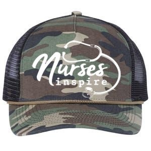 Inspire Nurse Appreciation Rn Health Care Meaningful Gift Retro Rope Trucker Hat Cap