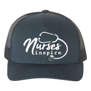 Inspire Nurse Appreciation Rn Health Care Meaningful Gift Yupoong Adult 5-Panel Trucker Hat