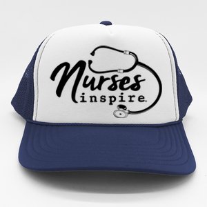 Inspire Nurse Appreciation Rn Health Care Meaningful Gift Trucker Hat