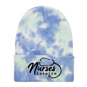 Inspire Nurse Appreciation Rn Health Care Meaningful Gift Tie Dye 12in Knit Beanie