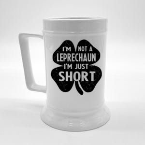 I'm Not A Leprechaun I'm Just Short St Patrick's Day Funny Beer Stein