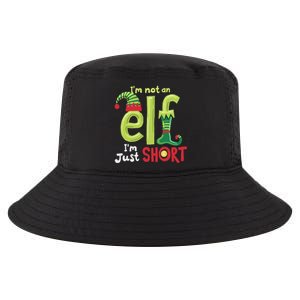 IM Not An Elf Im Just Short Funny Christmas Matching Family Cool Comfort Performance Bucket Hat