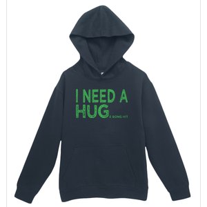 I Need A Huge Bong Hit Funny Weed Joke Urban Pullover Hoodie