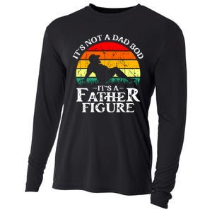 Its Not A Dad Bod Its A Father Figure Funny Sexy Cooling Performance Long Sleeve Crew