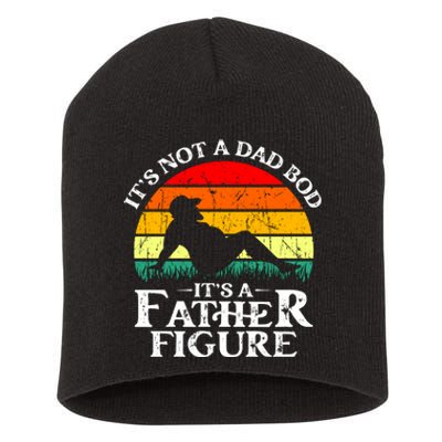 Its Not A Dad Bod Its A Father Figure Funny Sexy Short Acrylic Beanie