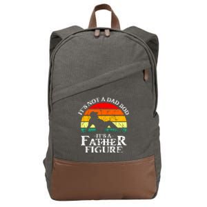 Its Not A Dad Bod Its A Father Figure Funny Sexy Cotton Canvas Backpack