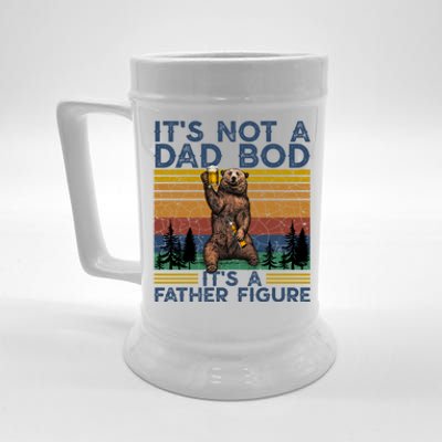 Its Not A Dad Bod Its A Father Figure Funny Bear Beer Lovers Cute Gift Beer Stein