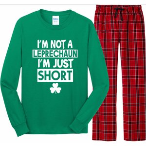 I'm Not A Leprechaun I'm Just Short St Patrick's Day Funny Long Sleeve Pajama Set