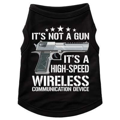 Its Not A Gun Meme Funny Its Not A Gun Gift Doggie Tank