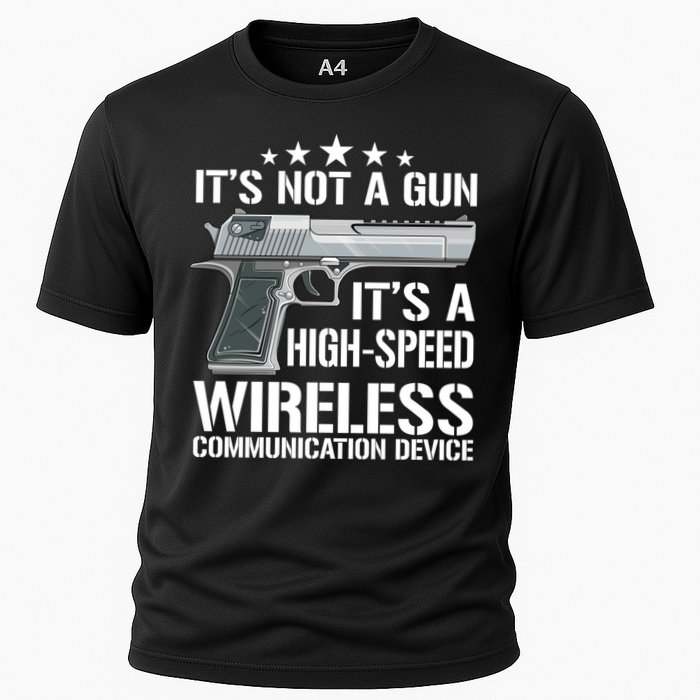 Its Not A Gun Meme Funny Its Not A Gun Gift Cooling Performance Crew T-Shirt