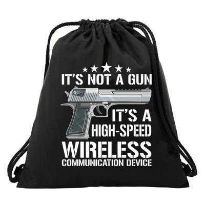 Its Not A Gun Meme Funny Its Not A Gun Gift Drawstring Bag
