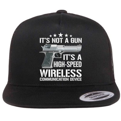 Its Not A Gun Meme Funny Its Not A Gun Gift Flatbill Hat