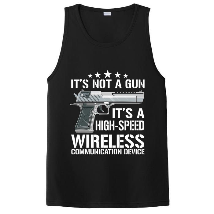 Its Not A Gun Meme Funny Its Not A Gun Gift PosiCharge Competitor Tank