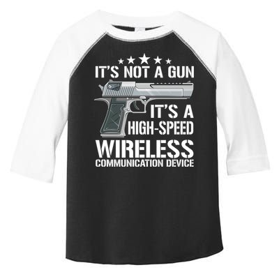 Its Not A Gun Meme Funny Its Not A Gun Gift Toddler Fine Jersey T-Shirt
