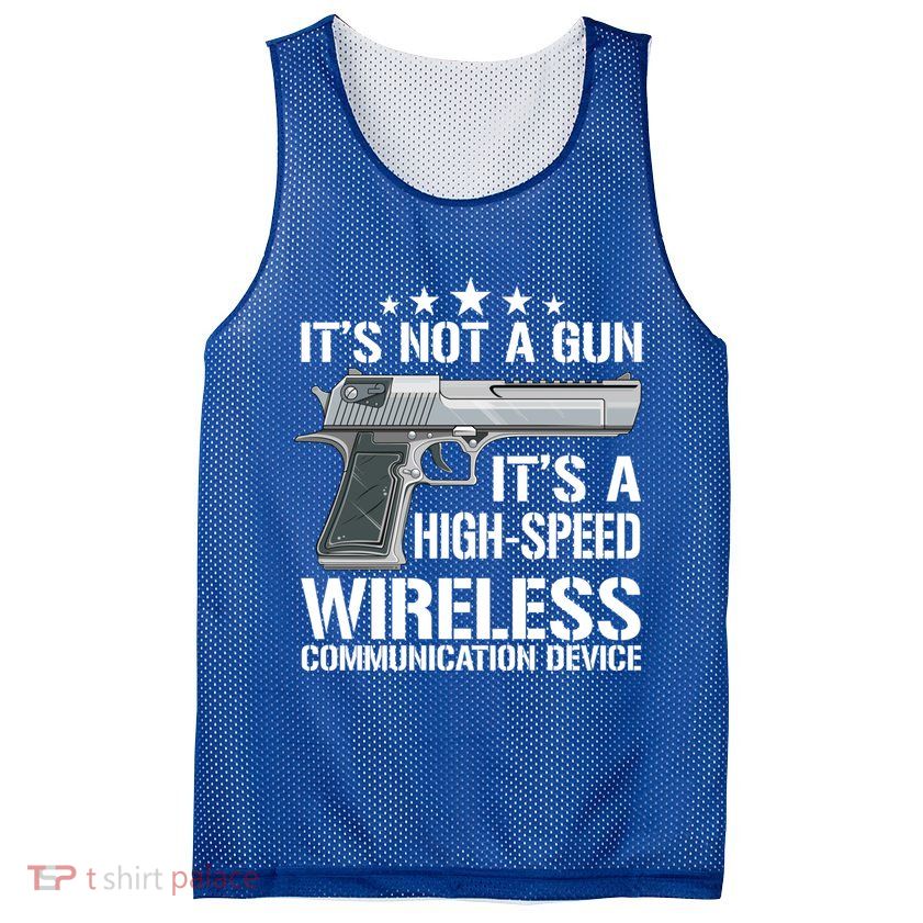 Its Not A Gun Meme Funny Its Not A Gun Gift Mesh Reversible Basketball Jersey Tank