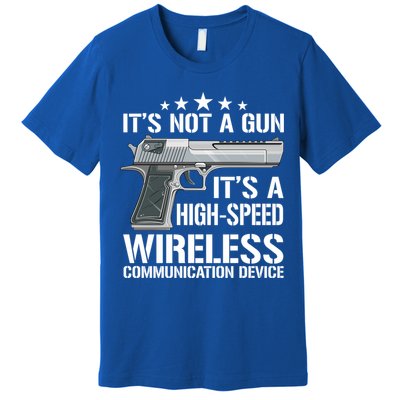 Its Not A Gun Meme Funny Its Not A Gun Gift Premium T-Shirt