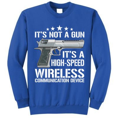 Its Not A Gun Meme Funny Its Not A Gun Gift Tall Sweatshirt