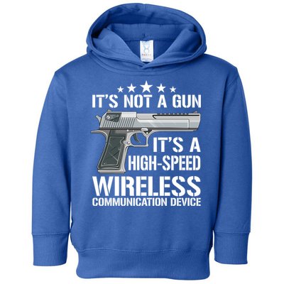 Its Not A Gun Meme Funny Its Not A Gun Gift Toddler Hoodie