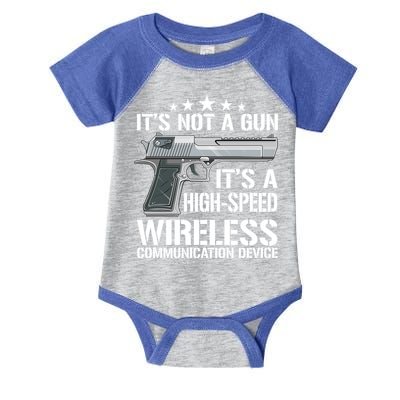 Its Not A Gun Meme Funny Its Not A Gun Gift Infant Baby Jersey Bodysuit
