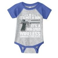 Its Not A Gun Meme Funny Its Not A Gun Gift Infant Baby Jersey Bodysuit