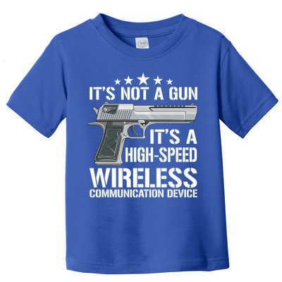 Its Not A Gun Meme Funny Its Not A Gun Gift Toddler T-Shirt