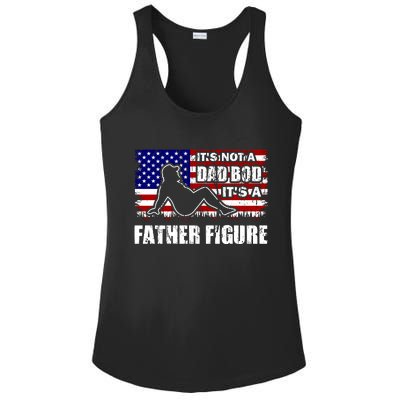 Its Not A Dad Bod Its A Father Figure Funny USA Sexy Ladies PosiCharge Competitor Racerback Tank