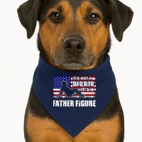 Its Not A Dad Bod Its A Father Figure Funny USA Sexy USA-Made Doggie Bandana