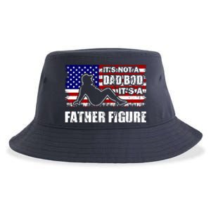 Its Not A Dad Bod Its A Father Figure Funny USA Sexy Sustainable Bucket Hat