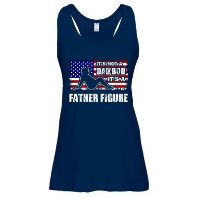 Its Not A Dad Bod Its A Father Figure Funny USA Sexy Ladies Essential Flowy Tank