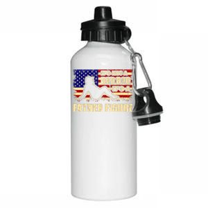 Its Not A Dad Bod Its A Father Figure Funny USA Sexy Aluminum Water Bottle