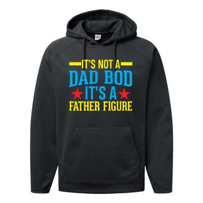 Its Not A Dad Bod Performance Fleece Hoodie