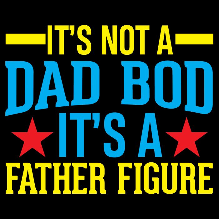 Its Not A Dad Bod Flat Bill Trucker Hat