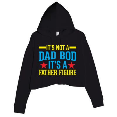 Its Not A Dad Bod Crop Fleece Hoodie