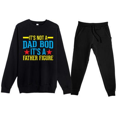 Its Not A Dad Bod Premium Crewneck Sweatsuit Set