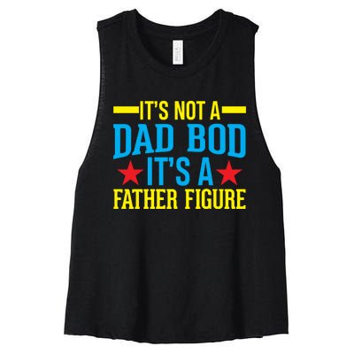 Its Not A Dad Bod Women's Racerback Cropped Tank