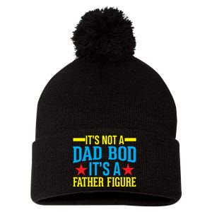 Its Not A Dad Bod Pom Pom 12in Knit Beanie