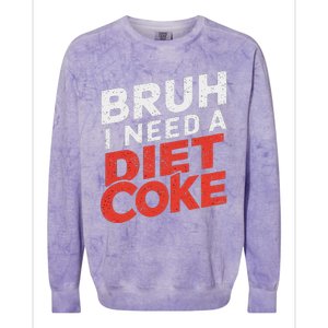 I Need A Diet C.O.K.E Cans Diet C.O.K.E Caffeine Free Diet C.O.K.E Colorblast Crewneck Sweatshirt