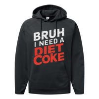 I Need A Diet C.O.K.E Cans Diet C.O.K.E Caffeine Free Diet C.O.K.E Performance Fleece Hoodie