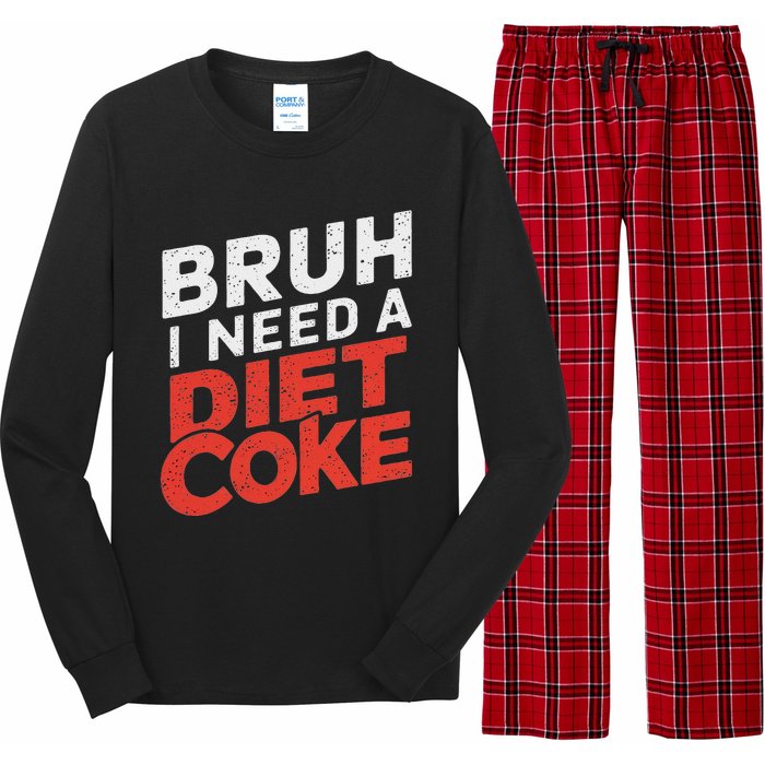 I Need A Diet C.O.K.E Cans Diet C.O.K.E Caffeine Free Diet C.O.K.E Long Sleeve Pajama Set