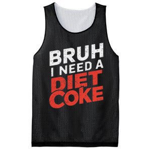 I Need A Diet C.O.K.E Cans Diet C.O.K.E Caffeine Free Diet C.O.K.E Mesh Reversible Basketball Jersey Tank