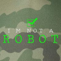 IM Not A Robot Funny Computer Nerd Geek Ai Gift Legacy Tie Dye Trucker Hat