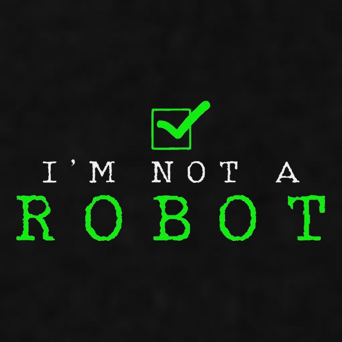 IM Not A Robot Funny Computer Nerd Geek Ai Gift Ladies PosiCharge Tri-Blend Wicking Tank