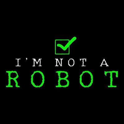 IM Not A Robot Funny Computer Nerd Geek Ai Gift T-Shirt