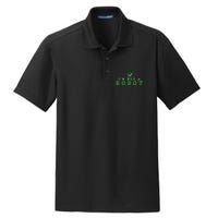 IM Not A Robot Funny Computer Nerd Geek Ai Gift Dry Zone Grid Polo